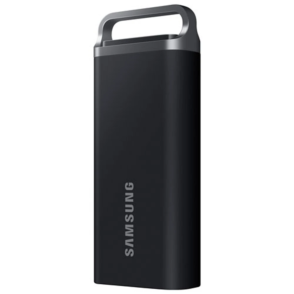 Disque SSD externe USB 3.2 de 4 To T5 EVO de Samsung (MU-PH4T0S/AM) - Noir - Anglais