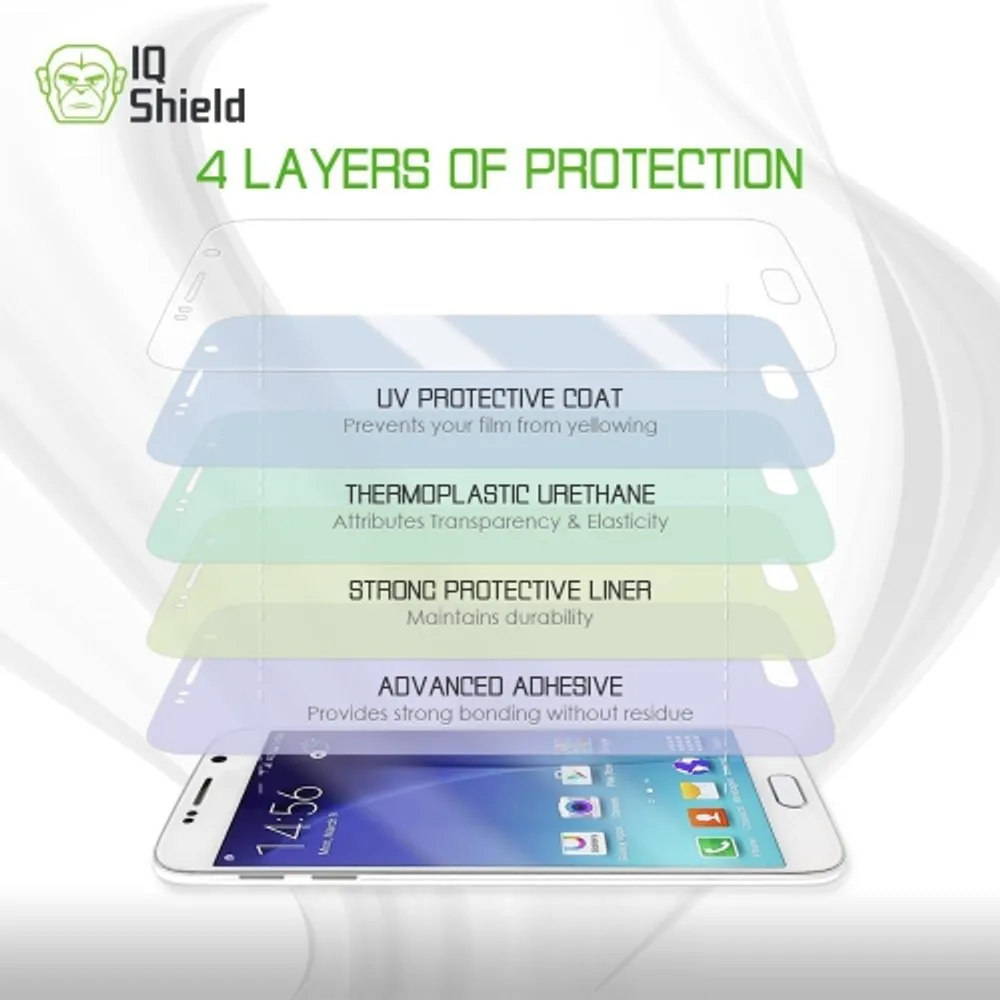 IQShield Screen Protector Compatible with Samsung Galaxy S21 FE 5G (2-Pack)  Anti-Bubble Clear TPU Film