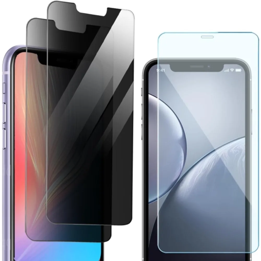 iPhone XR Square Case with Screen Protector