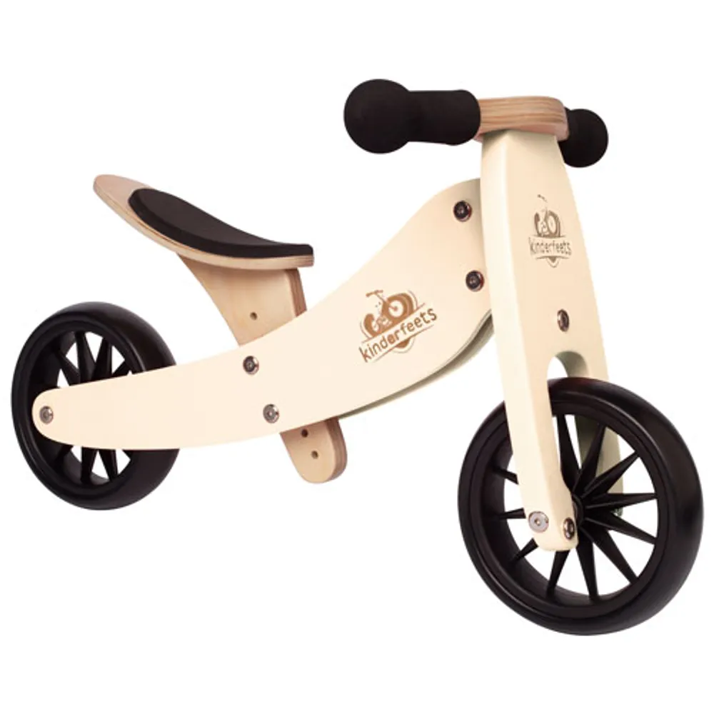 Kinderfeets Tiny Tot 2-in-1 Kids Balance Trike/Bike - Cream