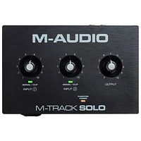 Interface audio USB M-Track Solo de M-Audio (MTRACKSOLOII)