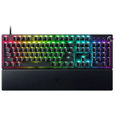 Clavier de jeu optique mécanique rétroéclairé pleine grandeur Huntsman V3 Pro de Razer