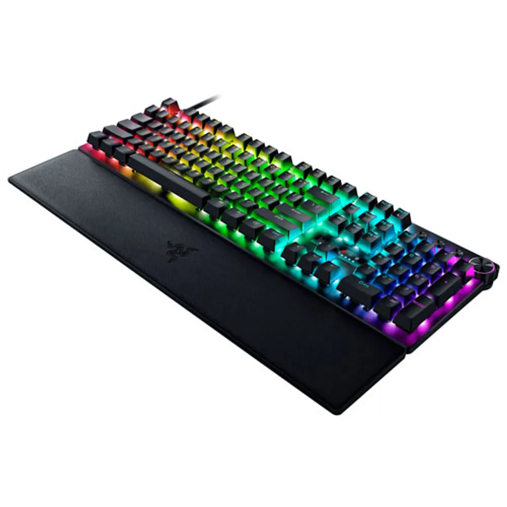 Clavier de jeu optique mécanique rétroéclairé pleine grandeur Huntsman V3 Pro de Razer