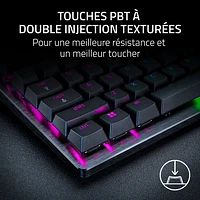 Clavier de jeu optique mécanique rétroéclairé pleine grandeur Huntsman V3 Pro de Razer