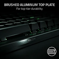 Clavier de jeu optique mécanique rétroéclairé pleine grandeur Huntsman V3 Pro de Razer