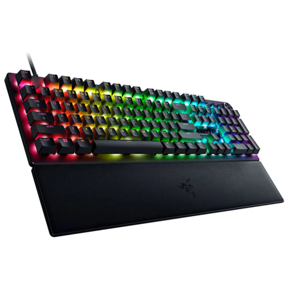 Clavier de jeu optique mécanique rétroéclairé pleine grandeur Huntsman V3 Pro de Razer