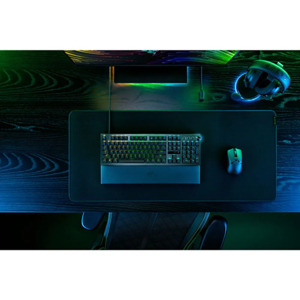 Clavier de jeu optique mécanique rétroéclairé pleine grandeur Huntsman V3 Pro de Razer