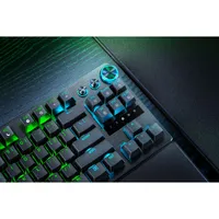 Clavier de jeu optique mécanique rétroéclairé sans pavé numérique Huntsman V3 Pro de Razer