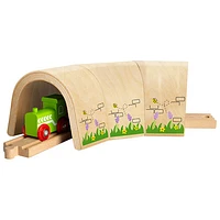 Bigjigs Toys Steam Bent Play Tunnel