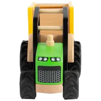 Bigjigs Toys Tidlo Country Tractor & Trailer
