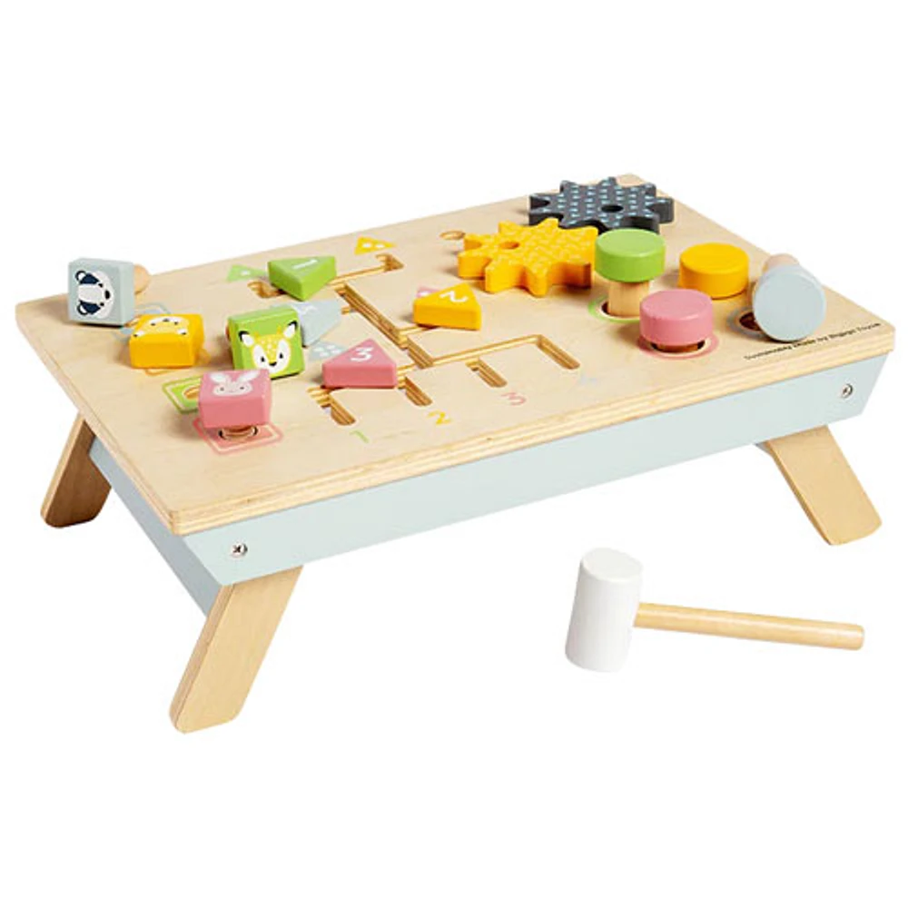 Bigjigs Wooden Table Top Activity Bench