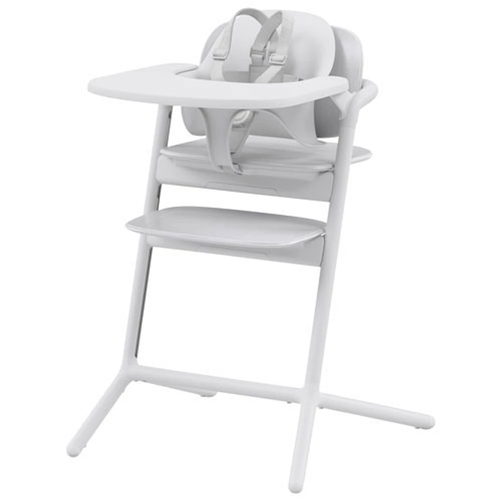 Chaise haute 3-en-1 Lemo 2 de Cybex - Tout blanc