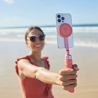 ShiftCam SnapPod Magnetic Tripod & Selfie Stick - Pink Pomelo