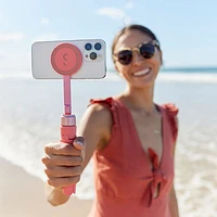 ShiftCam SnapPod Magnetic Tripod & Selfie Stick - Pink Pomelo