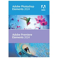 Adobe Photoshop & Premiere Elements 2024 (PC/Mac) - 1 User - English