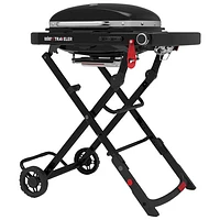 Weber Traveler Compact 11000 BTU Portable Propane BBQ - Black