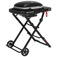 Barbecue au propane portatif et compact de 11 000 BTU Traveler de Weber - Noir