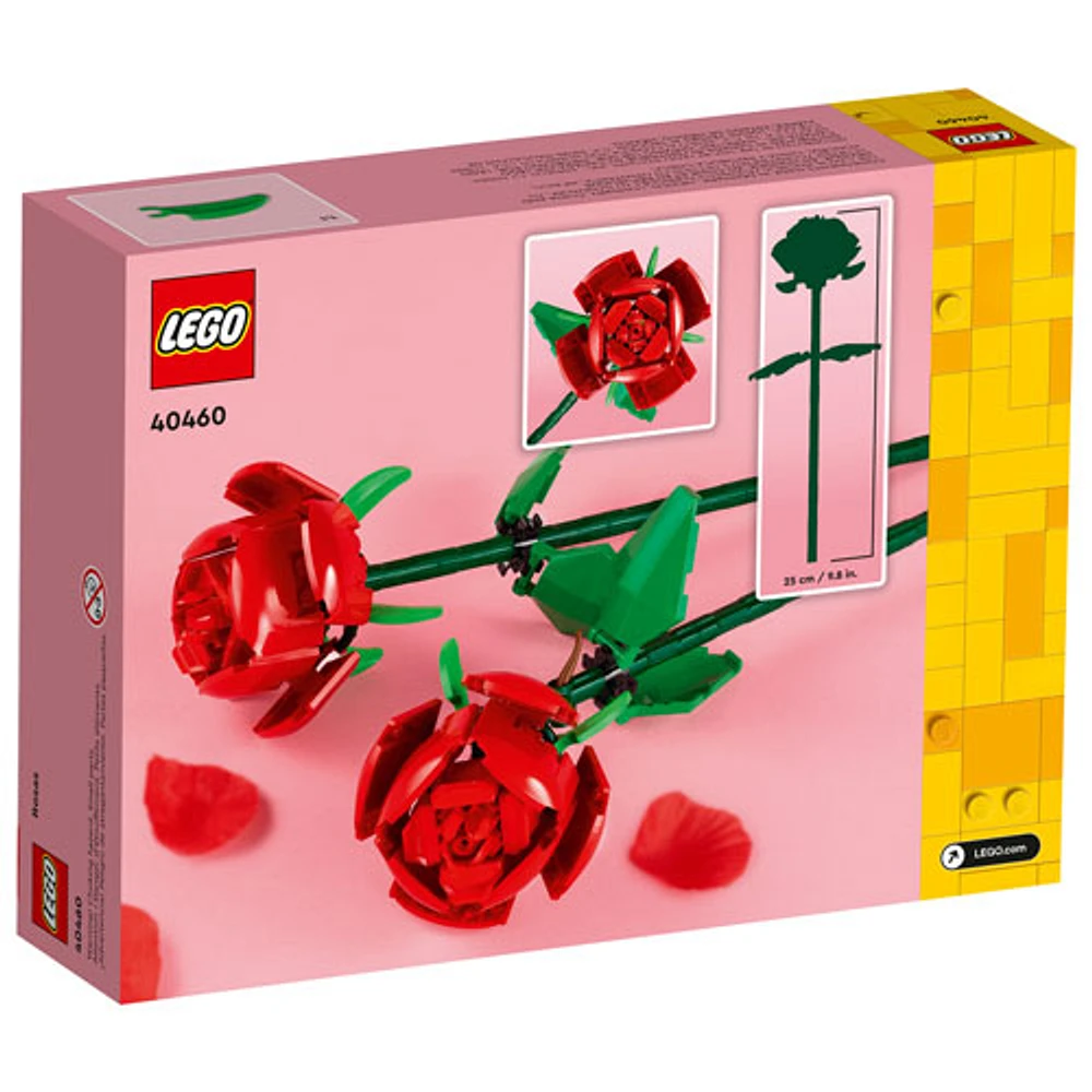 LEGO Flowers : Roses - 120 pièces (40460)