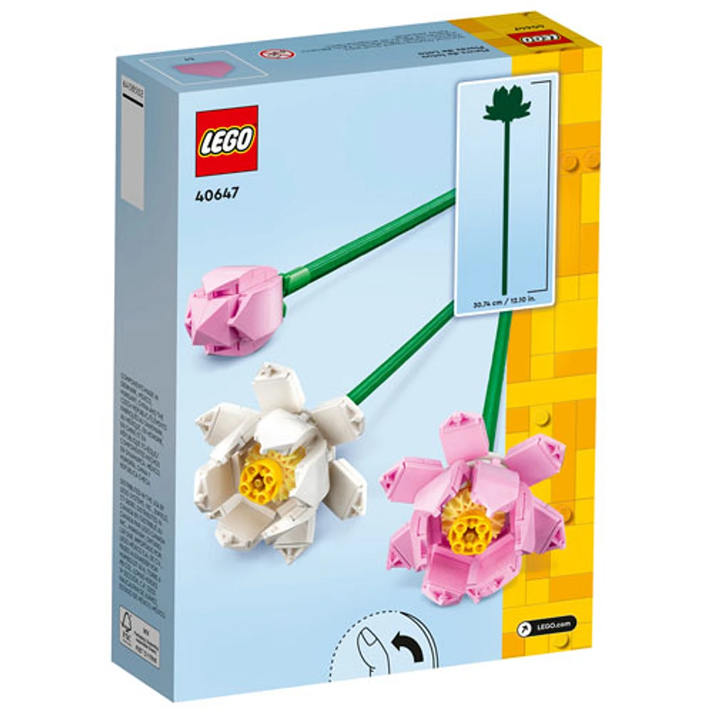 LEGO Flowers: Fleurs de lotus - 220 pièces (40647)