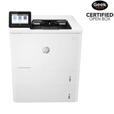 Boîte ouverte - Imprimante laser monochrome sans fil LaserJet Enterprise M611x de HP (7PS85A#BGJ)