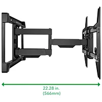 Insignia 42'' - 90" Full Motion TV Mount - Only at Best Buy