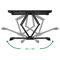 Insignia 42'' - 90" Full Motion TV Mount - Only at Best Buy