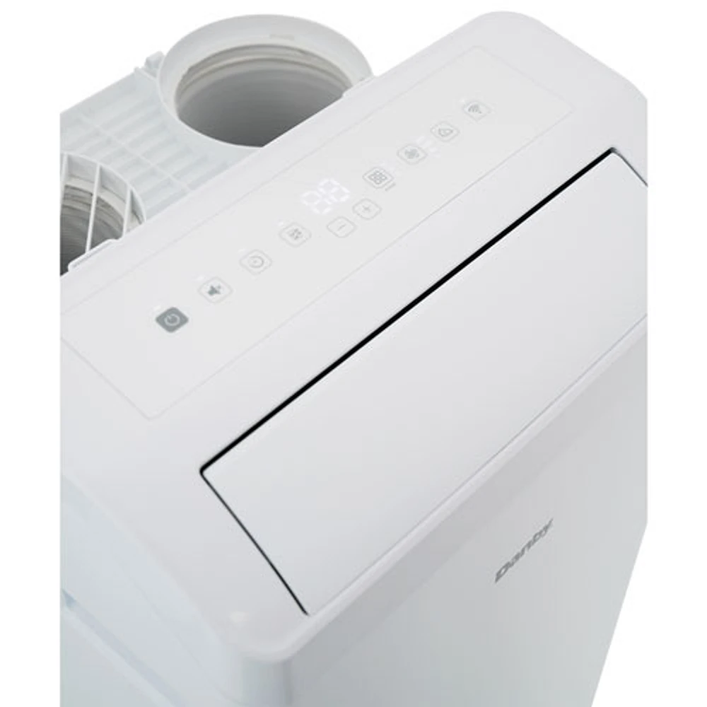 Climatiseur portatif à deux tuyaux avec Wi-Fi de Danby - 14 000 BTU (SACC 12 000 BTU) - Blanc