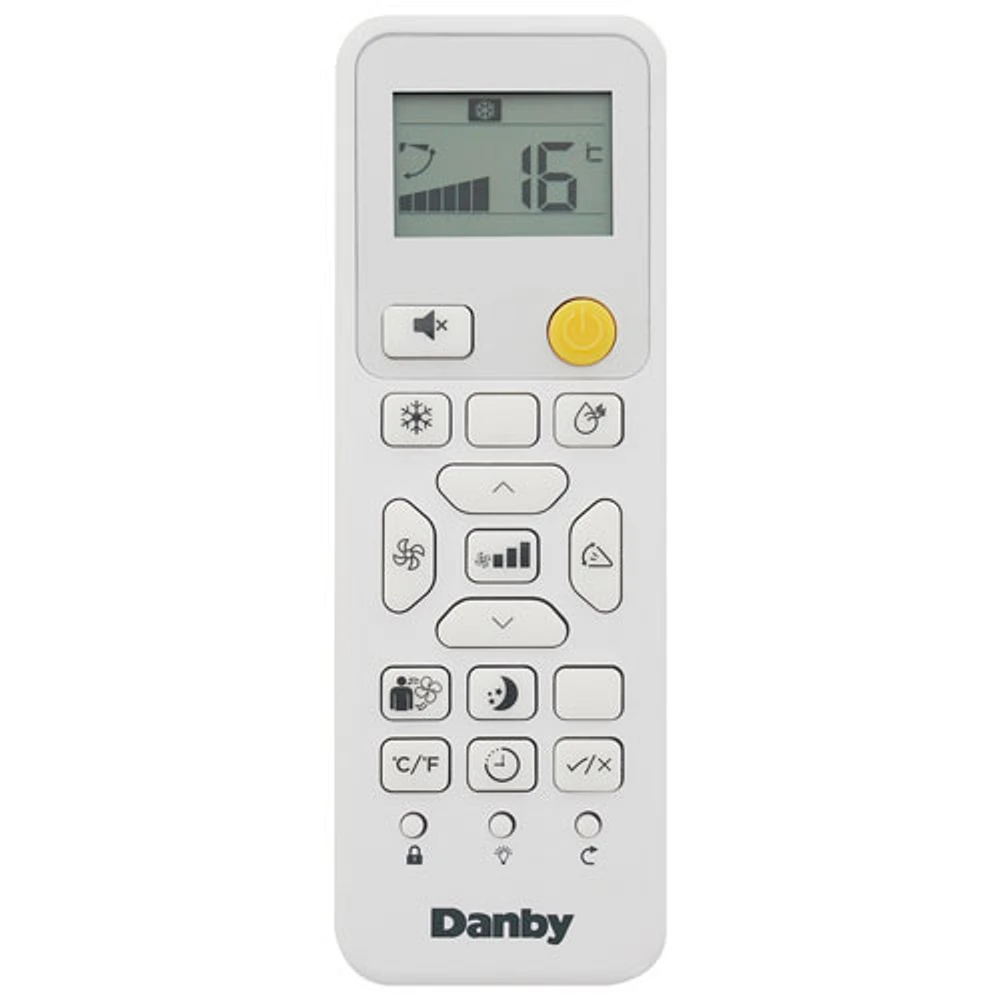 Climatiseur portatif à deux tuyaux avec Wi-Fi de Danby - 14 000 BTU (SACC 12 000 BTU) - Blanc