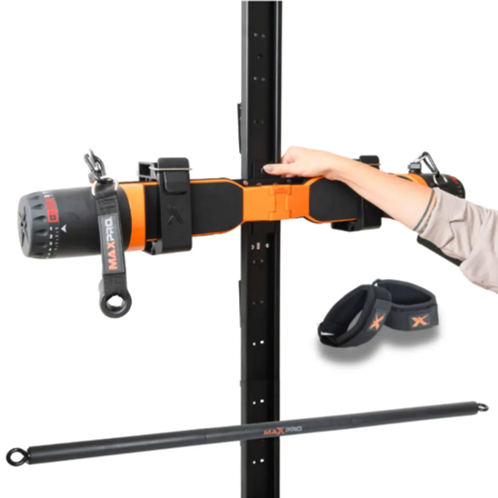 MAXPRO Fitness: Cable Home Gym | As Seen on Shark Tank | Versatile,  Portable, Bluetooth Connected | Strength, HIIT, Cardio, Plyometric,  Powerful