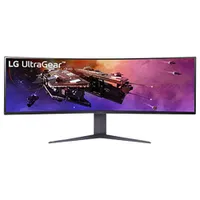 LG UltraGear 45" WQHD 200Hz 1ms GTG Curved VA LCD FreeSync Gaming Monitor (45GR75DC-B) - Black