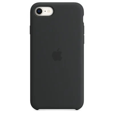 Apple iPhone SE 2nd gen Silicone Case - Black