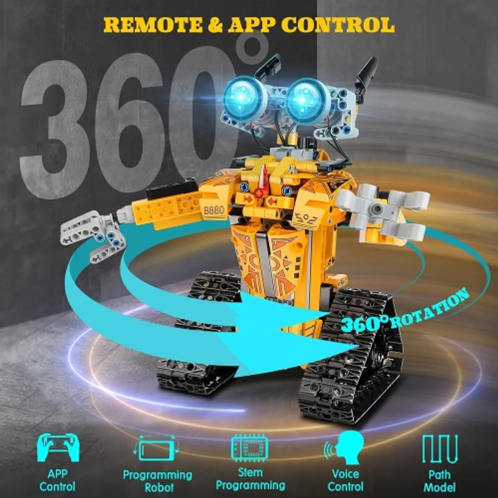 Stem Projects for Kids Ages 8-12 Remote Control Robot with APP