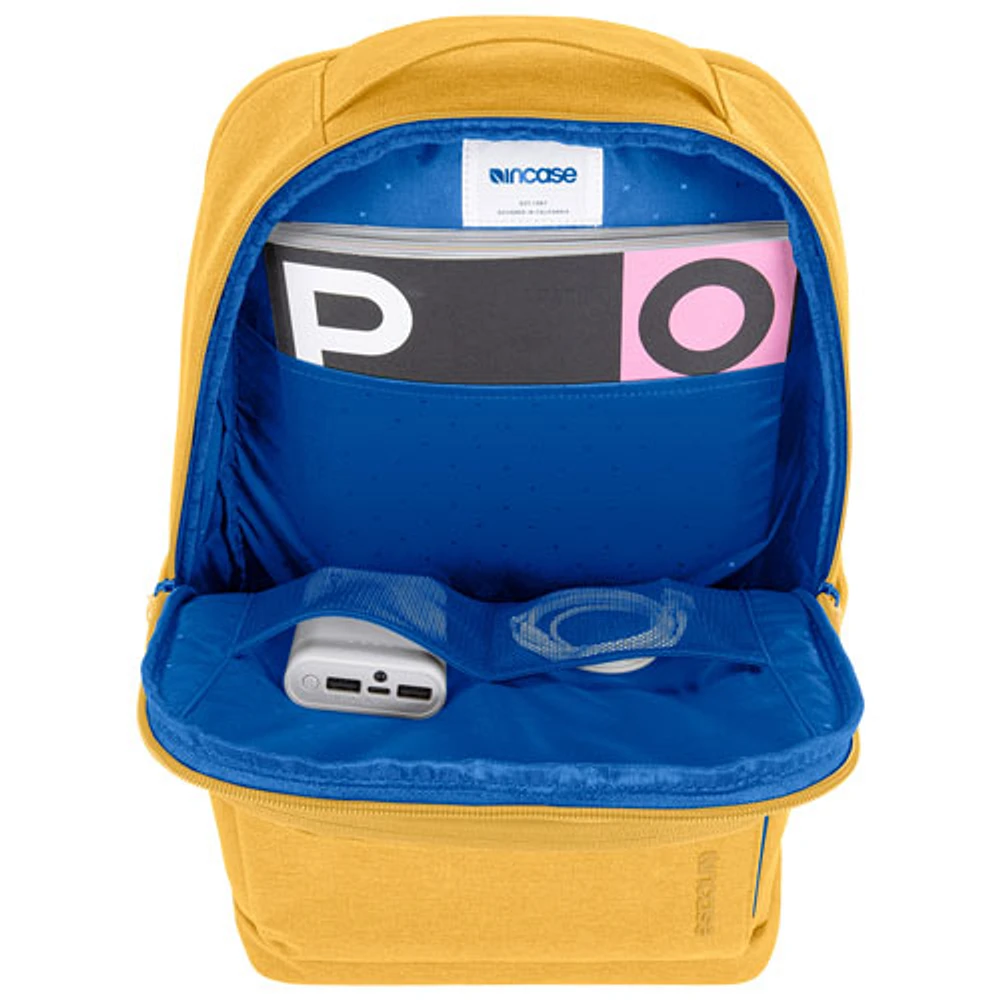 Sac à dos Facet d'Incase pour portable de 16 po - Jaune