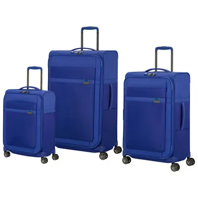 Samsonite Airea 3-Piece Soft Side Expandable Luggage Set - Nautical Blue