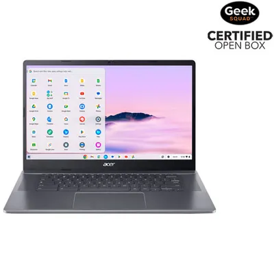 Open Box - Acer Chromebook Plus 515 15.6" Laptop - Silver (Intel Core Ci3-1215U/256GB SSD/8GB RAM/Chrome OS)