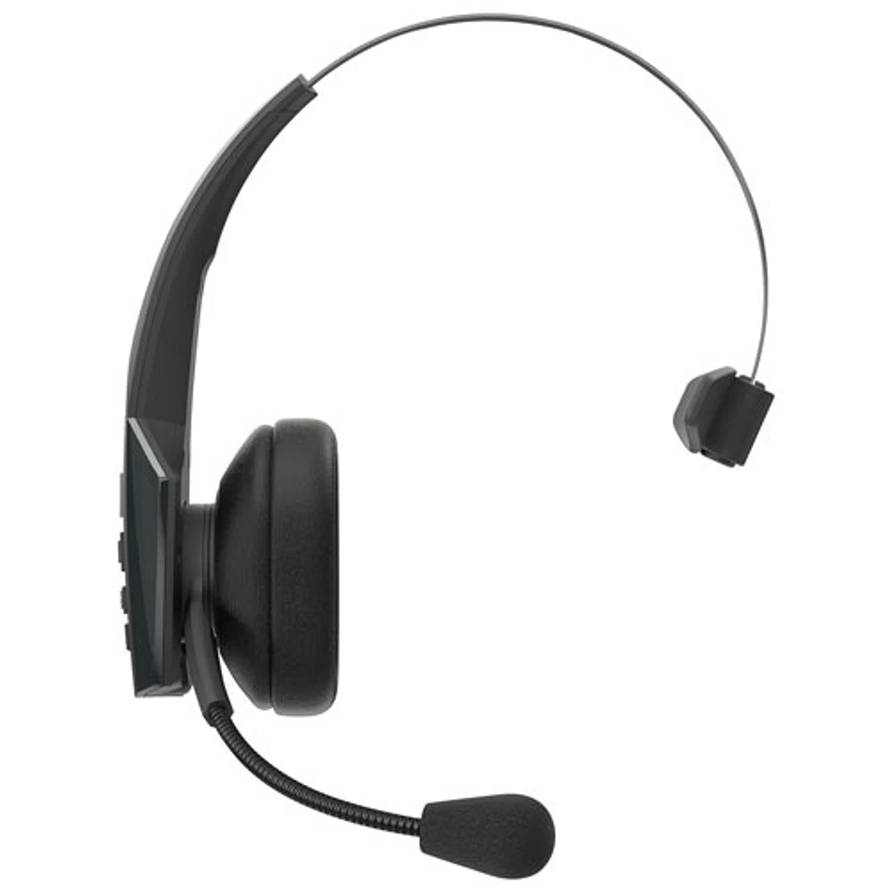 BlueParrott B350-XT Wireless Bluetooth Mono Headset with 96% Noise-Cancelling Microphone & Lightweight Headband