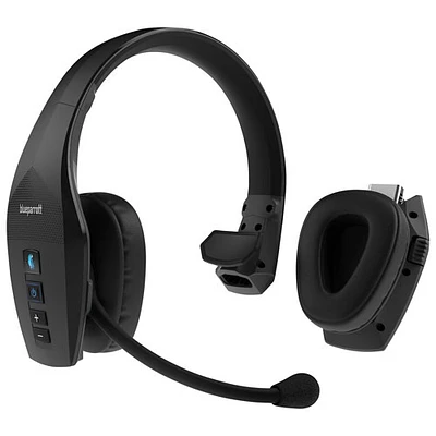 Casque d'écoute convertible 2-en-1 sans fil Bluetooth à suppression active du bruit S650-XT de BlueParrott avec microphone à suppression du bruit à 96 %