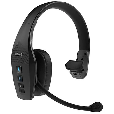 Casque d'écoute mono sans fil Bluetooth à suppression active du bruit B650-XT de BlueParrott avec microphone à suppression du bruit à 96 %