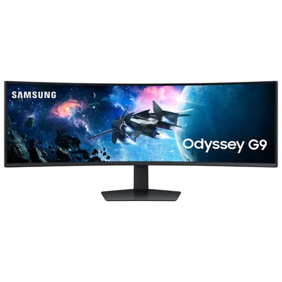 Samsung 49" 240Hz 1ms GTG Curved VA LED FreeSync Gaming Monitor (LS49CG952ENXZA) - Black