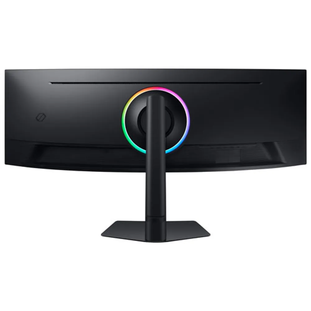 Moniteur de jeu FreeSync DEL incurvé VA 240 Hz 49 po de Samsung avec temps de réponse de 1 ms gris à gris (LS49CG952ENXZA) - Noir