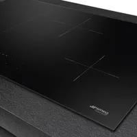 Smeg 30" 4-Element Induction Cooktop (SIMU330D) - Black