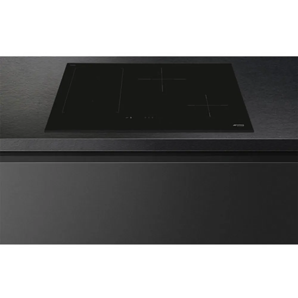Smeg 30" 4-Element Induction Cooktop (SIMU330D) - Black