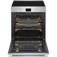 Cuisinière à induction autonome à 5 éléments avec convection véritable et friture à air chaud 6,2 pi³ 30 po Professional de Frigidaire - Acier inoxydable