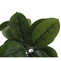 Monarch Artificial 52" Indoor Rubber Tree Pot