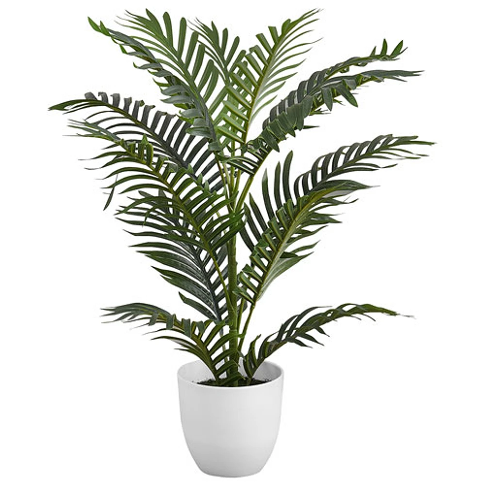 Monarch Artificial 28" Indoor Palm Tree Pot