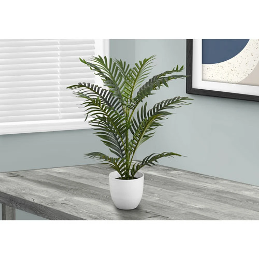 Monarch Artificial 28" Indoor Palm Tree Pot