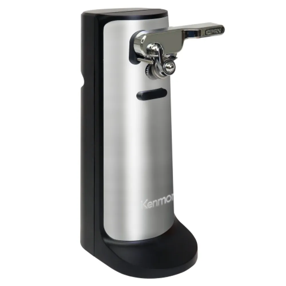 Elitra 3 in 1 Under the Cabinet Electric Can Opener, Blade Sharpener, Bottle  Opener, Under The Counter Mount, For Large And Small Cans, Black And Silver  