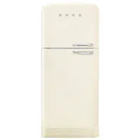 Smeg Retro 32" 19.2 Cu. Ft. Top Freezer Refrigerator with Ice Dispenser (FAB50ULCR3) - Cream