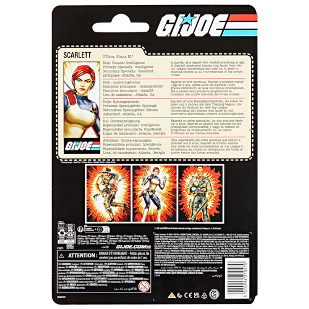 Hasbro G.I. Joe Classified Series - Retro Scarlett Action Figure