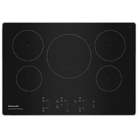 Boîte ouverte - Surface de cuisson à induction 5 éléments 30 po de KitchenAid (KCIG550JSS) - Inox - Parfait état